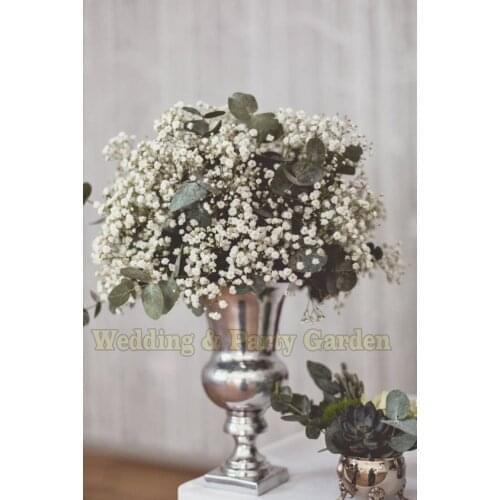 Silver Metal wedding flower vase table centerpiece wedding home decoration 10 pcs/lot