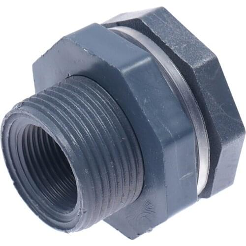 Water Tank Connector Seal For Aquariums PVC Plastic Hose 3/4 Inch Female Thread