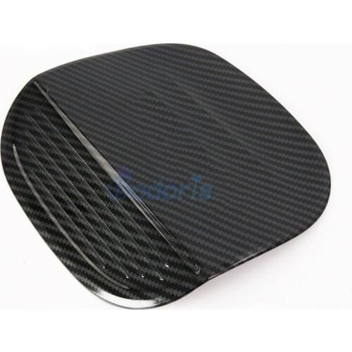 Carbon Fiber Color Fuel Tank CoverOil Gas Box Cap Cover Sticker Moulding Trim For Ford Focus 2019 2020 Car Accessories