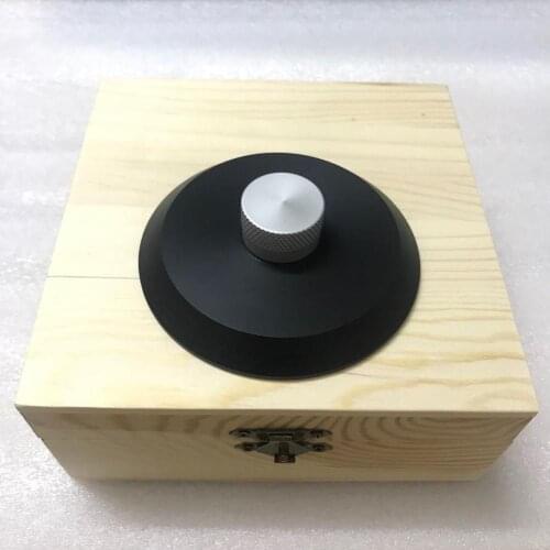 High-End LP deluxe POM Material LP Vinyl Turntables Disc Stabilizer Record Weight/Clamp wood pack box to chose