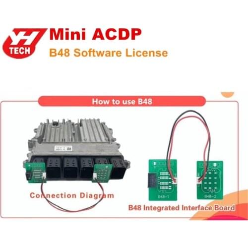 YANHUA Mini ACDP B48 & MSV90 ISN Reading via OBD Software Authorization (Not including integrated interface board)