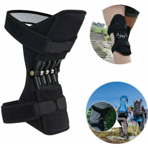1Pair Patella Booster Spring Knee Brace Support for Outdoor Sports Mountaineering Squat Kit