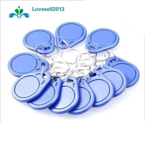 5 PCS RFID Sensor Proximity IC Key Tags Keyfobs Token NFC TAG Keychain 13.56MHz For Arduino for Access Control Attendance