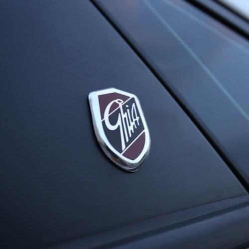 Car Sticker Emblems GHIA Side Shield Logo Marked Stickers For Ford Focus 2 3 4 Mondeo Fiesta Ecosport Kuga Edge Explorer Everest