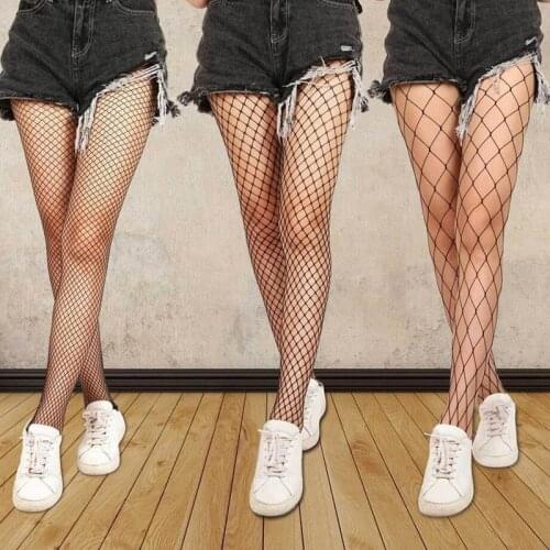 Hollow Out Sexy Pantyhose Black Women Tights Socks Fishnet Trousers