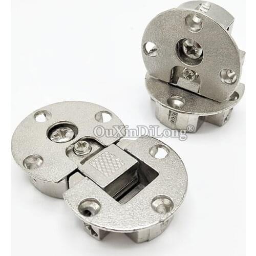 Free Shipping 2PCS Invisible Hidden Cabinet Door Flap Hinges Cupboard Wardrobe Kitchen Flip Down Cabinet Hinges
