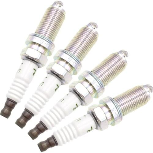4pcs New Spark Plugs For Hyundai Kia Sorento 11-12 2.4 3.5 L Nissan Almera X-Trail T30 18841-11051 LFR5A11 1884111051 LFR5A-11