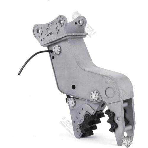 Model 1/14 RC Excavator C374 Hydraulic Metal Pliers DIY Modification Parts LESU