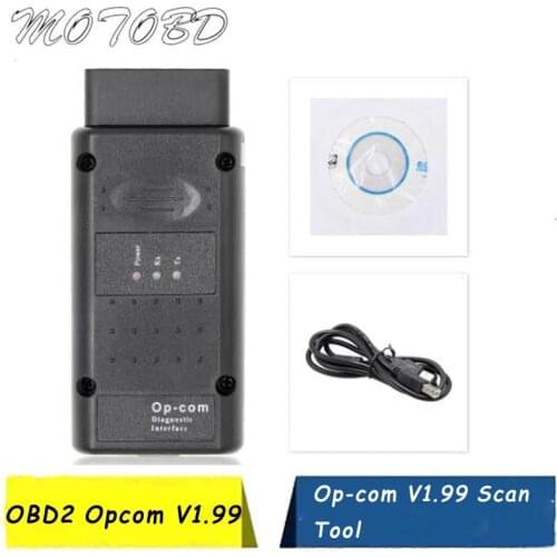 OPCOM V5 V1.99 2014V PIC18F458 FTDI Op com V5 flash firmware update OBD OBD2 Scanner Auto Car Diagnostic Tool 10 Pin Cable
