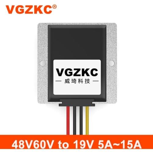 48V-60V to 19V 5A 8A 10A 15A DC voltage regulator converter 60V to 19V car computer-power step-down module