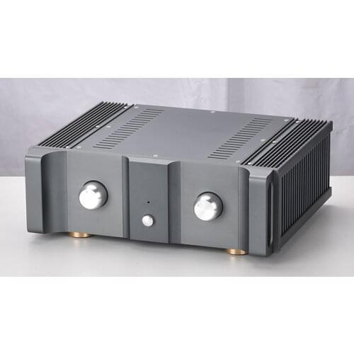 Size W370 H120 D307 CNC Precision Combined Aluminum Chassis Rear Class Power Amplifier Chassis E-360