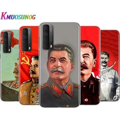 Transparent Cover Stalin Soviet Union For Huaeri Y9S Y9A Y9 Y8P Y8S Y7 Y7A Y7P Y6P Y6S Y6 Y5P Y5 Pro Phone Case