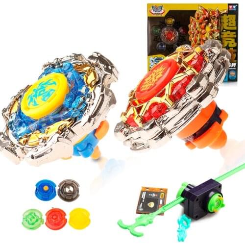 Luxury Beyblade Burst Turbo Metal Fusion with Launcher Chinese Version Battle Spinning Gyro Upgrade Tops Kids Toys Collection