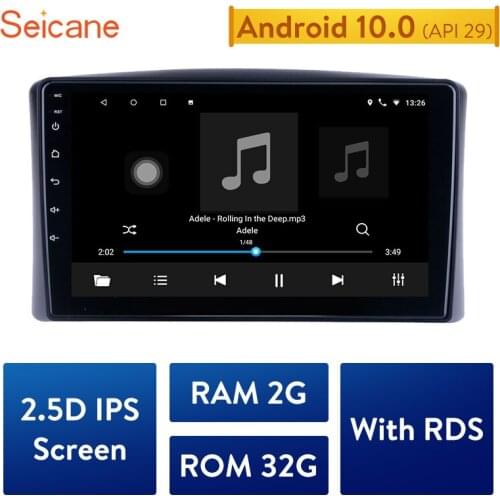 Seicane 2Din RAM 2GB Android 10.0 Car Radio for 1998-2002 TOYOTA LAND CRUISER VX(J100-101) Multimedia Player Support RDS