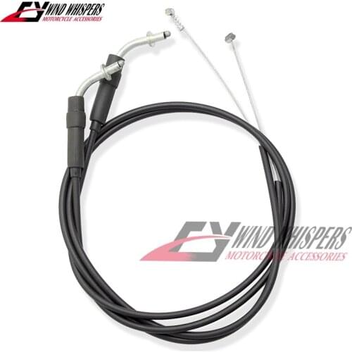 Motorcycle Throttle Cable Steel Wire Line Set 90cm-150cm Fit For Harley Iron XL 883 1200 Dyna Softail Fat Boy Heritage Road King