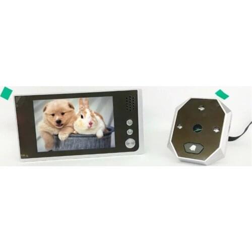 3.5 Inch Take Photo IR Night Vision Video Door Phone Peephole Viewer