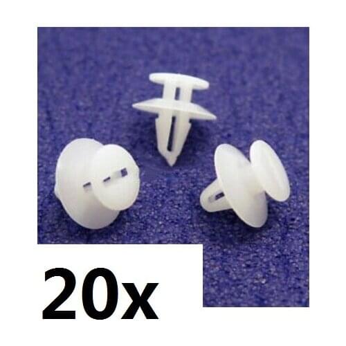 20x For Interior Trim Panel Clips- Door Mirror Panel Cover Clips- For Ford Focus Fiesta