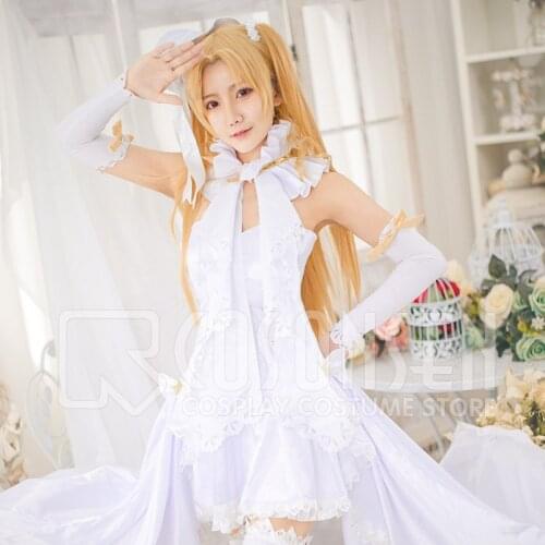 Azur Lane USS Cleveland Wedding Dress Cosplay Costume COSPLAYONSEN Heart-Throbbing Moment full set