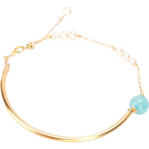 Beadsnice Pearl Bracelet Stylish Simple Personalised Cuff Designer Chain Jewelry For Girls ID 41054