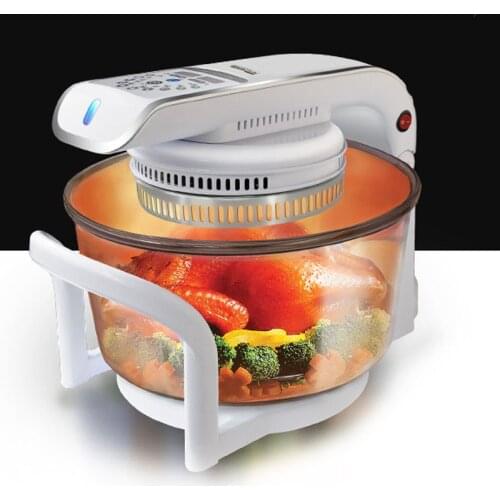 Oil-free oven Pot Intelligent Light Wave Microven 1300W Air Energy Oven Electric Fryer Fries Machine CKY-888