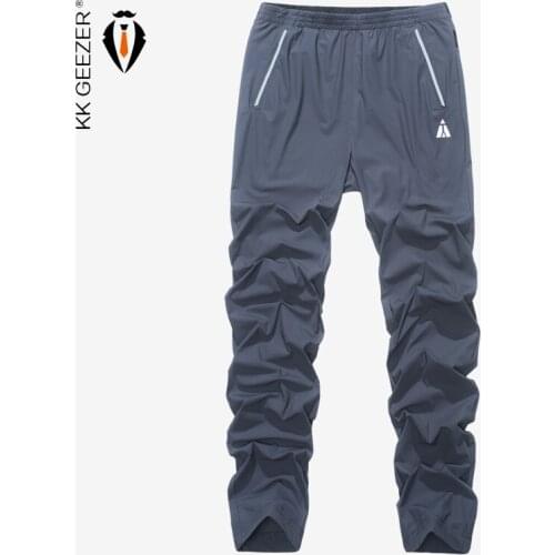 Pants Men New Breathable Quick Drying Casual Brand-Clothing Solid Straight Trousers Male Quality Waterproof Military