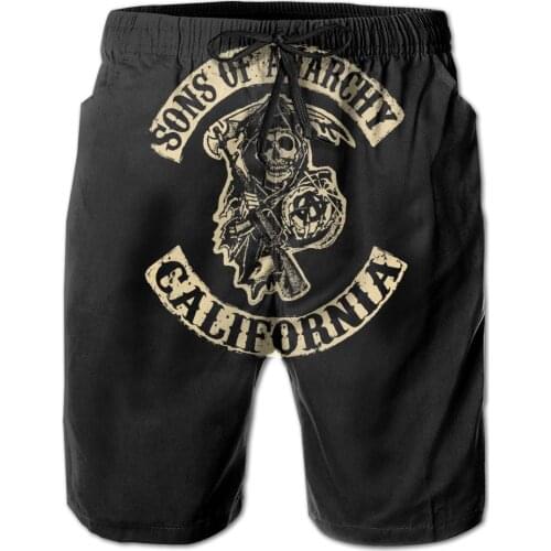 High quality Quick Dry Summer Mens Anarchy Siwmwear Beach Board Shorts For Man Swimming Shorts Beachwear