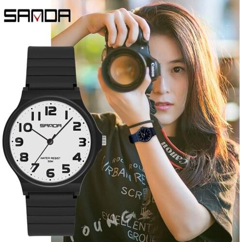 BASID Womens Watches Waterproof Simple Fashion Casual Sports Watch Fitness Clocks Gifts Female Ladies Kids Children Stylish