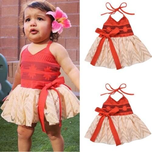Pudcoco Kids Baby Girl Princess Sleeveless Tutu Lace Dress Sundress Clothes Summer Sunsuit new