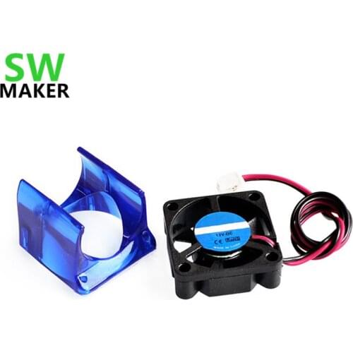 SWMAKER DIY V6 injection molding fan duct fan cover for 3010 fan Reprap 3D printer
