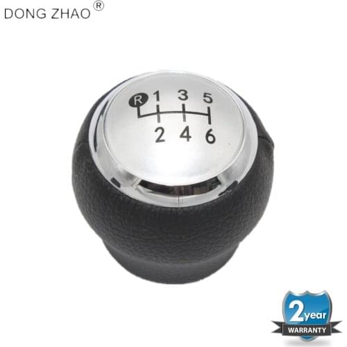 For Toyota Corolla E140 E150 2007 2008 2009 2010 2011 2012 2013 Car-tyling 6 Speed Gear Stick Shift Knob Leather Cover