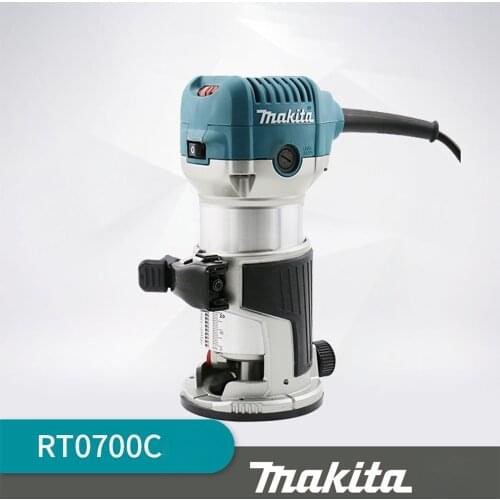 Japan High Accuracy RT0700C Woodworking Edge Trimmer 30000rpm Speed Engraving Machine 710W Woodworking Slotting Bakelite Milling