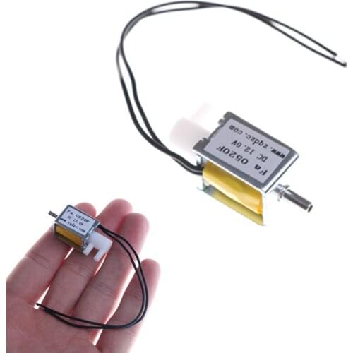 Mini Micro Solenoid 2 Position 3 Way Electric Valve Air Gas Release Exhaust Discouraged Solenoid Exhaust Valve DC 12V