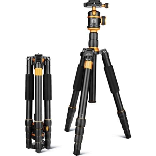 New QZSD Q888 Professional Aluminum Tripod Monopod with Ball Head For DSLR Camera / to camera / camera stand / Better than Q666