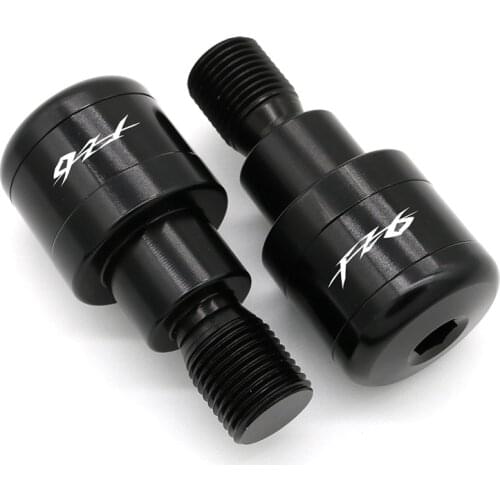 Fit For Yamaha FZ6 FAZER 2004 2005 2006 2007 2008 2009 Motorcycle Handlebar Grips Bar End Cap Covers Plugs