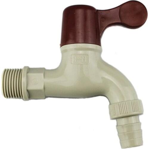 Simple Light Weight ABS Faucet Grey Whit Green Plastic Garden Kitchen Basin Sink Water Tap