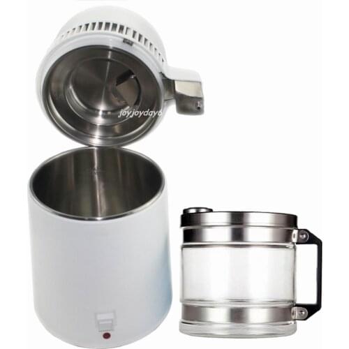 Direct Selling Promotion Ionizador De Agua Dental Water Distiller Purifier Filter Stainless Steel Filter/cap Glass Bottle