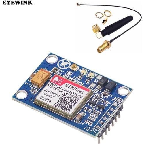 SIM800L V2.0 5V Wireless GSM GPRS MODULE Quad-Band W/ Antenna Cable Cap