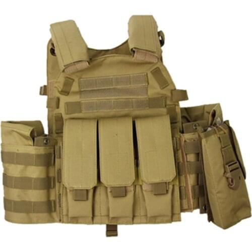 Tactical Airsoft Military Vest Molle Multicam Magazine Pouch Body Armor Plate Carrier Ammo Chest Rig Assault Combat Hunting Gear