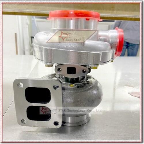 Turbo T04Z T70 T4 flange TurbineA/R .84 Compressor A/R 0.70 OIL cold Exhaust outlet 4" V band Turbocharger T04Z-1 400hp-500hp