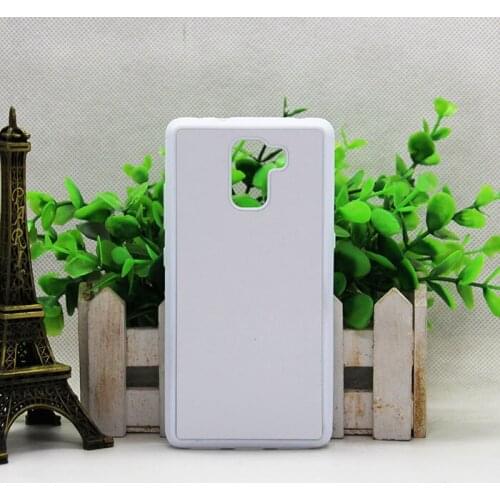 Wtsfwf DIY 2D Sublimation rubber TPU+PC Blank Case for Huawei Honor 7 with Aluminum Inserts and glue 10pcs/lot