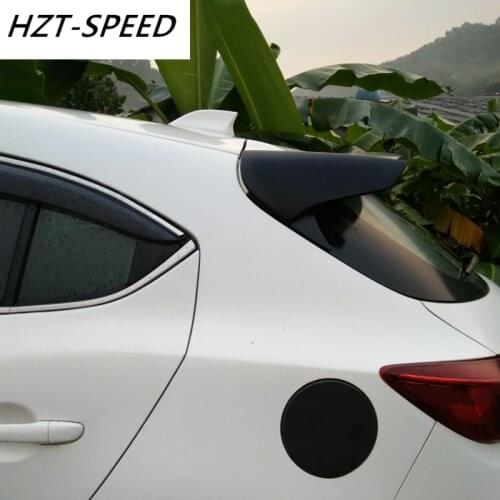Carbon Fiber Or FRP Material Rear Spoiler Wing For MAZDA 3 AXELA Tuning 2014-2017