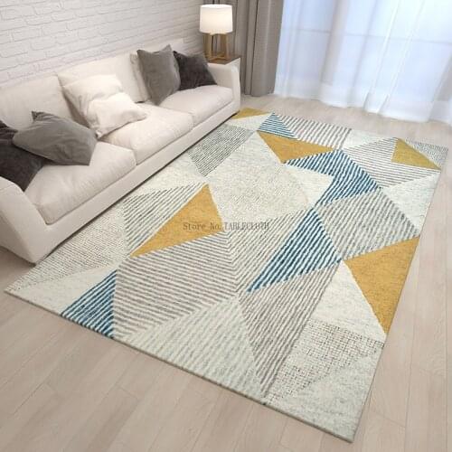 200*300cm Nordic Carpet Living Room Modern Minimalist Sofa Coffee Table Mat Abstract Household Room Carpet
