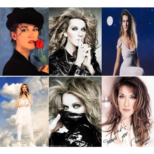 5D DIY Diamond Painting Singers Celine Dion Picture Cross Stitch Gift Square/Round Full Drill Embroidery Mosaic Art Home Decor