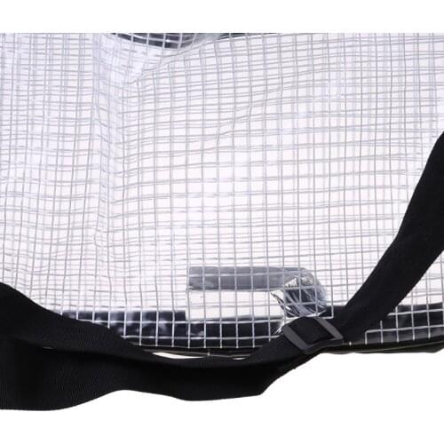 Anti-Static Cleanroom Clear Tool Bag Full Cover Pvc For Engineer Shoulder Bag Crossbody Bag 20CA