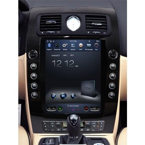 12.1'' Android 9.0 Car Navigation Radio Receiver Video Player For Maserati Quattroporte 2008-2012