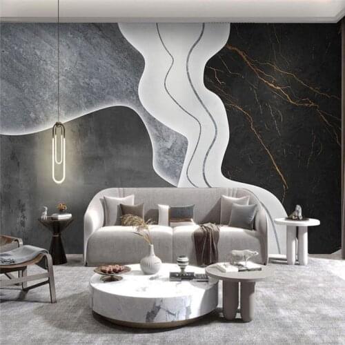 Beibehang custom Light luxury marble geometric mural wallpaper bedroom sofa background papel de parede 3D wall paprs room decor