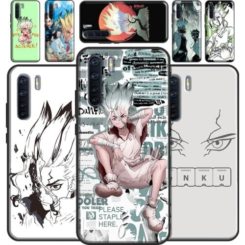 Dr Stone Senku Case For OPPO A5 A9 2020 A31 A53 A52 A72 A15 A83 A91 A93 A1K A5S Find X3 Pro Reno2 Z Cover