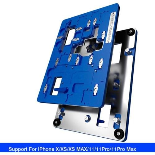 PCB Holder Logic Board Fixture for iPhone X/XS/XS MAX/11/11Pro/11 Pro Max A11 A12 A13 CPU Nand Chip Hard Disk Repair Fixed Tool