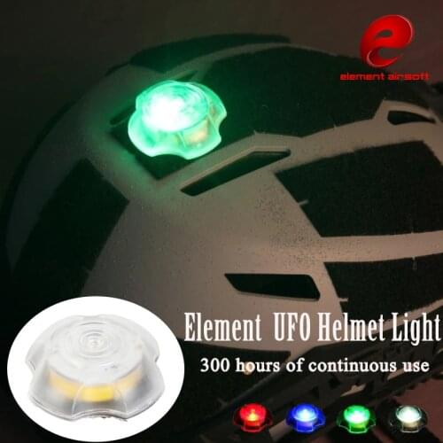 Element airsoft UFO Helmet Light WaterProof Light Velcro back Survival Signal Helmet Lamp Helmet Flashlight EX234