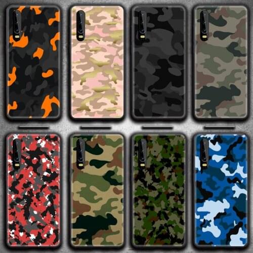 Camouflage Pattern Camo military Army Phone Case for Huawei P20 P30 P40 lite E Pro Mate 40 30 20 Pro P Smart 2020